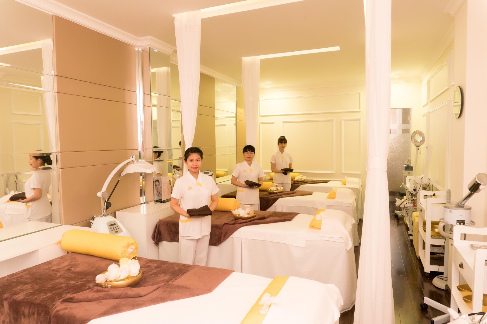 Trung tam day nghe spa uy tin hien tai o dau an toan