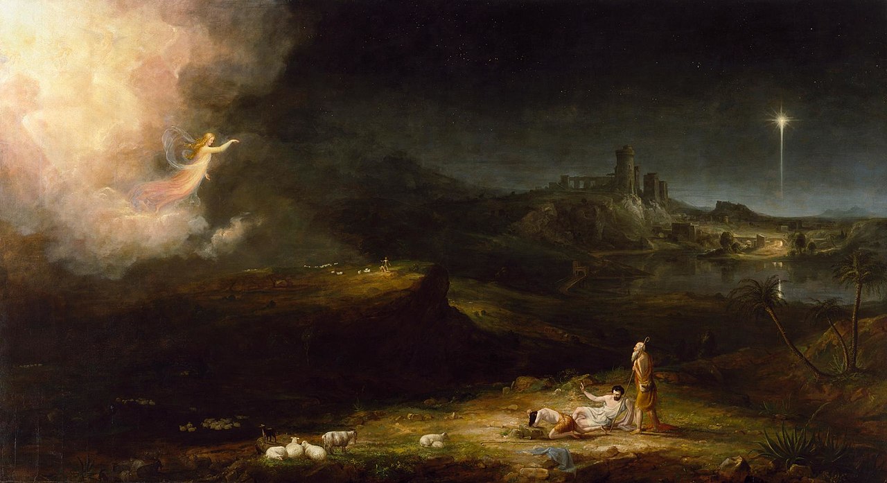 Thomas Cole The Angel Appearing to the Shepherds Thomas Cole The Angel Appearing to the Shepherds