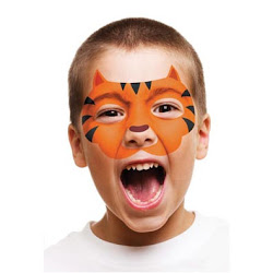 face easy painting boys paintings designs paint simple flower fun party origami faces paints tiger much any help