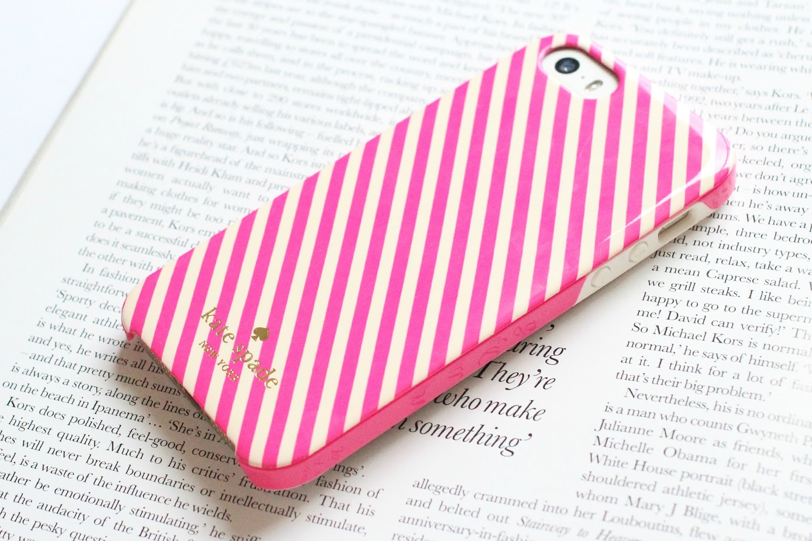 KATE SPADE IPHONE 5S CASE. | At Number 43