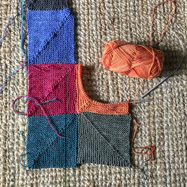 dominostickning, dominoknitting dominostickning, dominoknitting