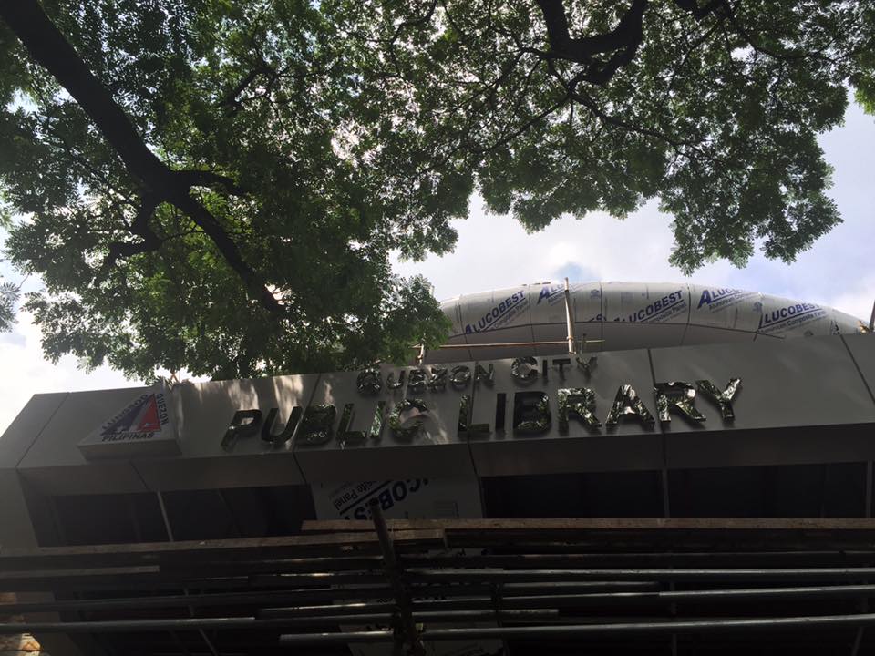 School Librarian in Action Books and Coffee at the Quezon City Public