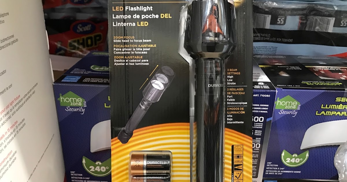 Duracell Durabeam Ultra LED Flashlight Costco Weekender