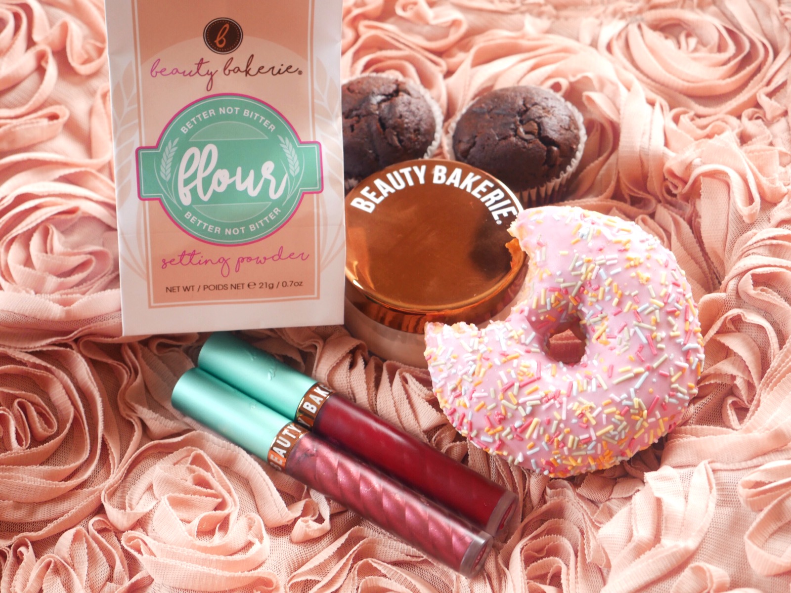 Gamer & Curly Hair Blogger Beauty Bakerie Makeup Treats Flour Setting