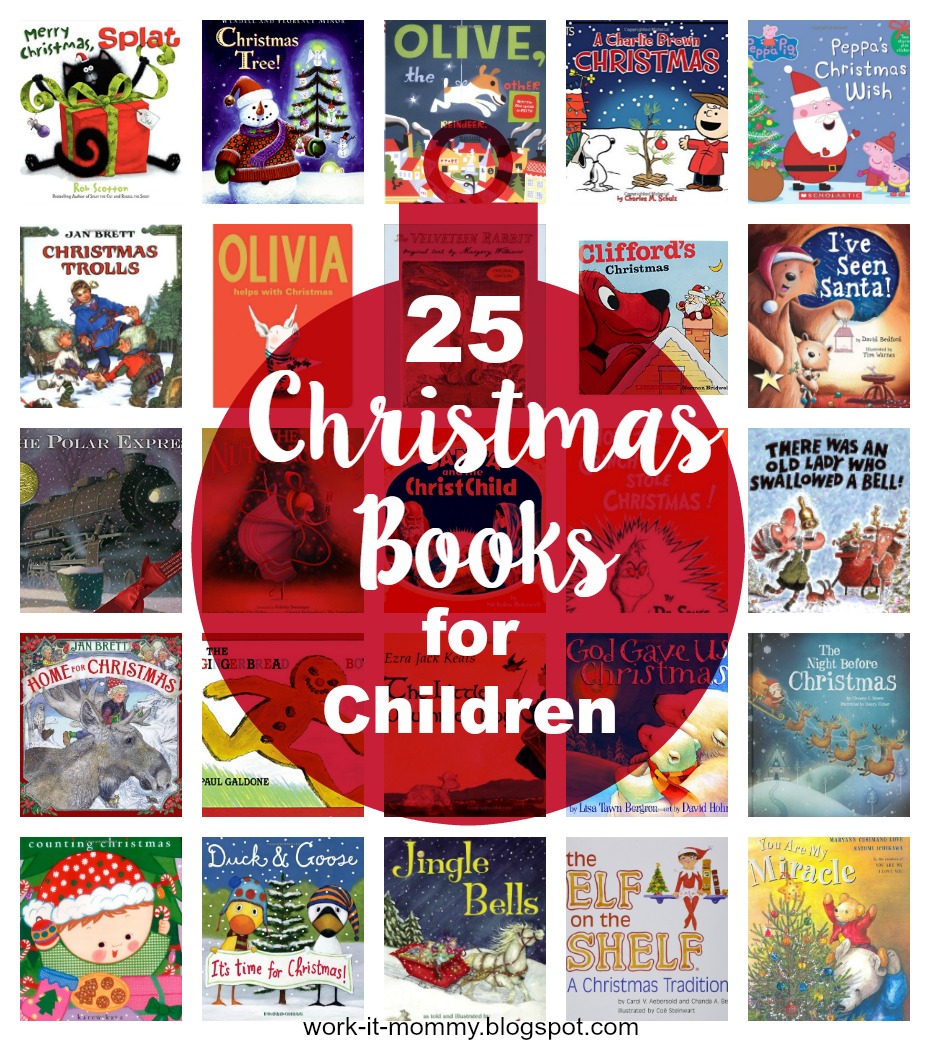 Work it Mommy 25 Christmas Books for Children {The Great Christmas