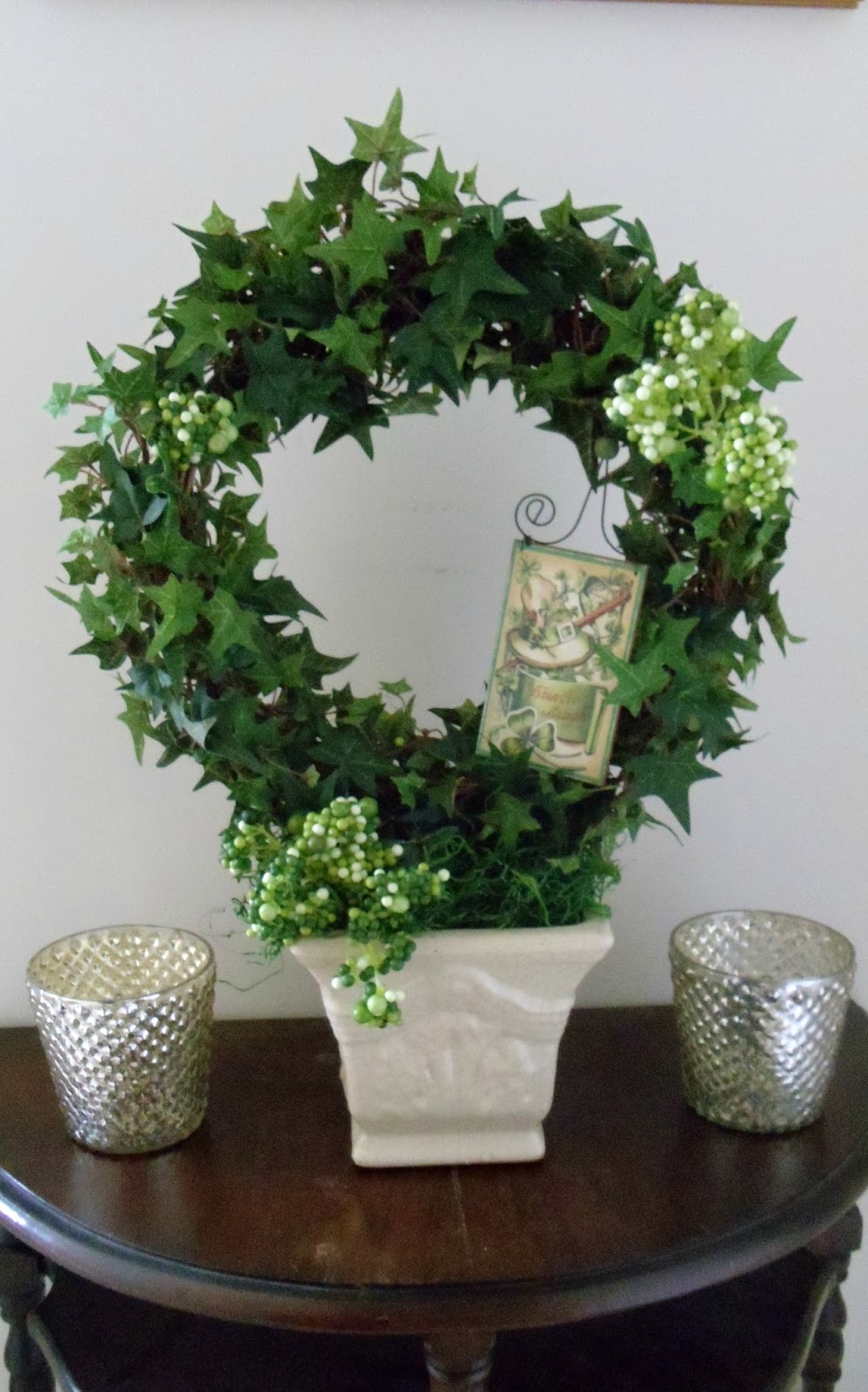 Upstairs Downstairs Ivy Wreath