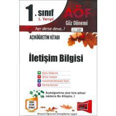Yargı Açıköğretim 1.Sınıf 1.Yarıyıl İletişim Bilgisi Kod:1117 Yargı Açıköğretim 1.Sınıf 1.Yarıyıl İletişim Bilgisi Kod:1117