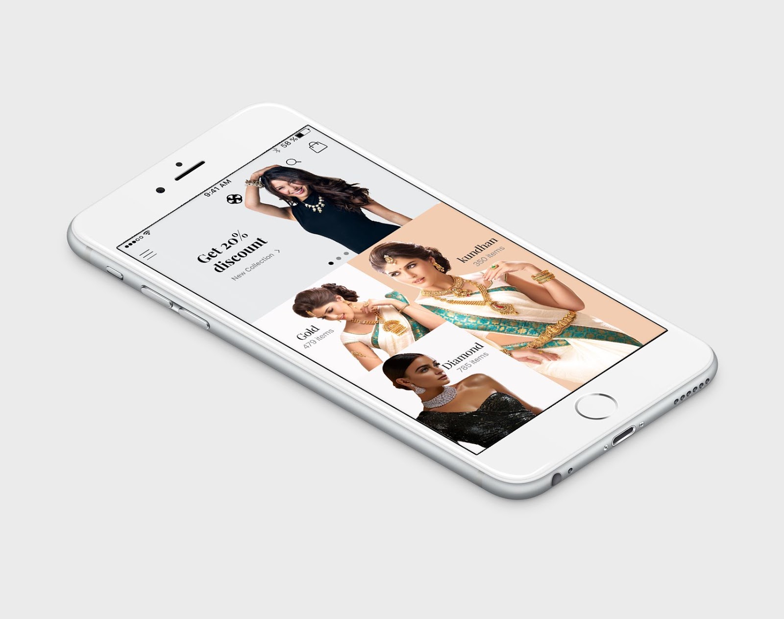 Jewellery App UI Designs Jewellery App UI Designs