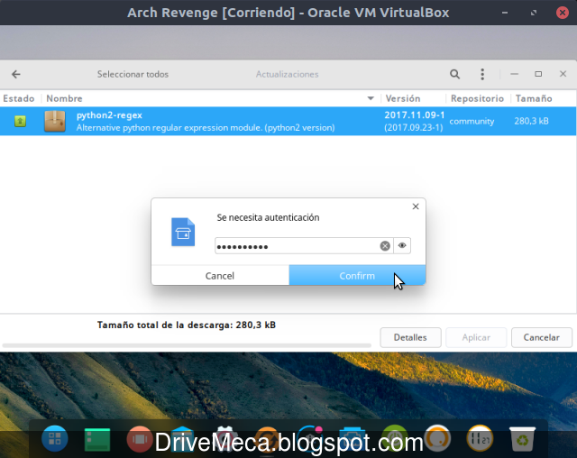 Confirmamos la descarga e instalacion Confirmamos la descarga e instalacion
