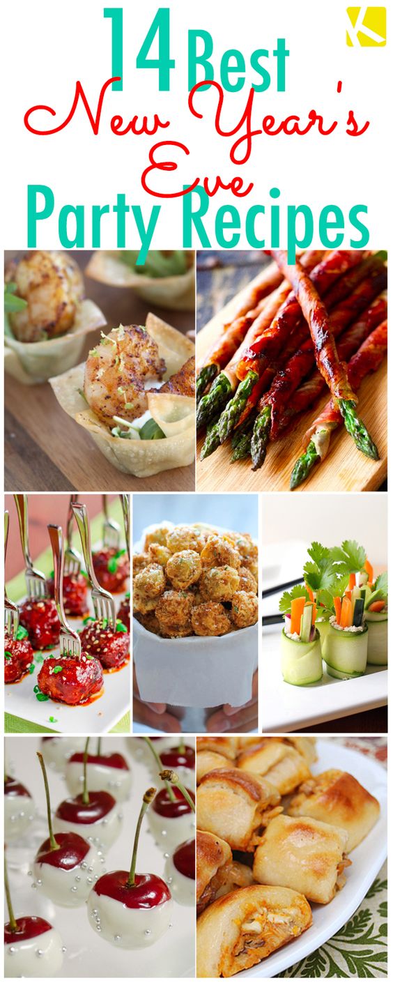 New year easy recipes Symbolism of New Year's Day foods In most cultures, foods prepared on New Year's Day bring good luck. Which foods? Depends upon the culture. Recurring themes are green (life), gold & coins (money/wealth) and pork/ham (because pigs root forward as they eat, embracing challenges).