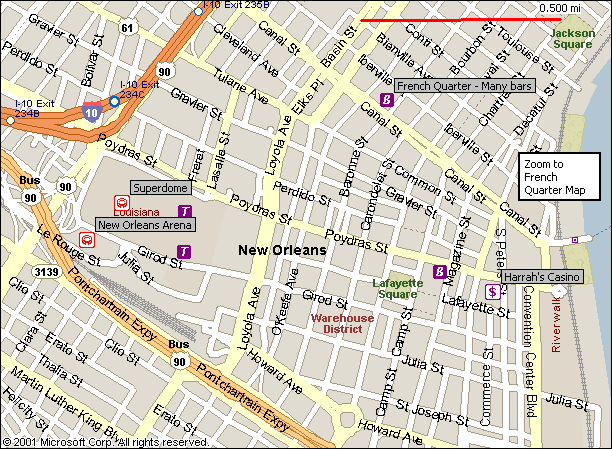 New Orleans Map Free Printable Maps
