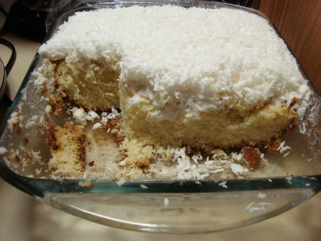 Angela�s Crochet Crafts �n Recipes Sour Cream Coconut Cake