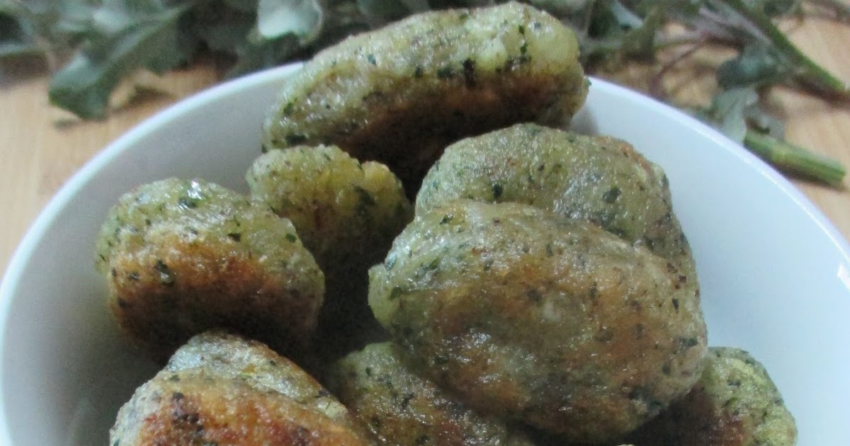 Penniless Parenting Making Wild Greens Yuca Gnocchi