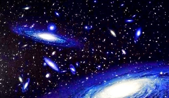Resultado de imagen de Los cÃºmulos de galaxias se alejan los unos de los otros y el universo se expande