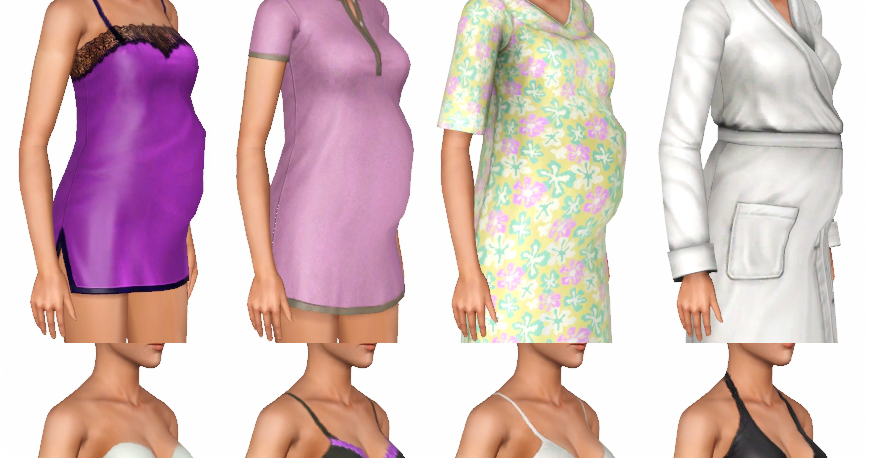 My Sims 3 Blog Base Game Maternity Enabled Defaults By Oneeuromutt