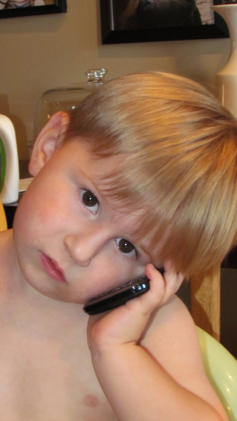 The Routh Family: My growing boy...
