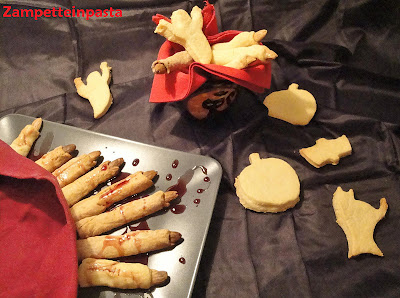 Biscotti dita di strega - Ricetta per Halloween