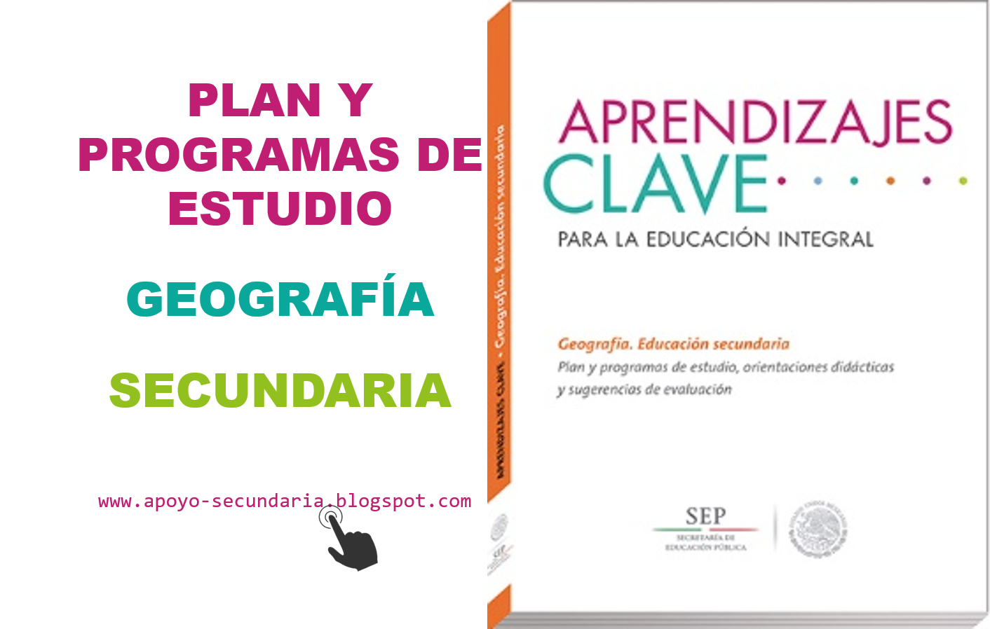 Plan y Programa de Estudio de Geografía