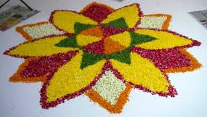 Rangoli Flower Rangoli Flower