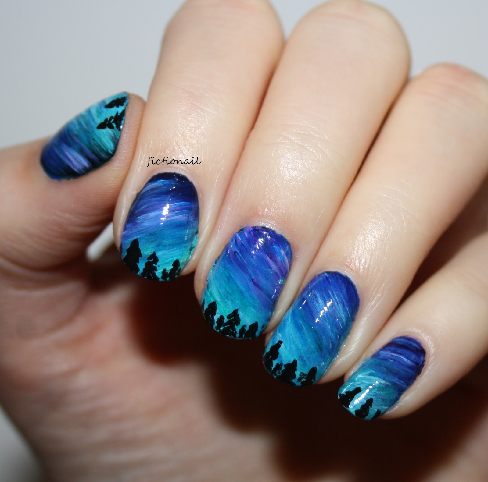 Northern Lights Nails