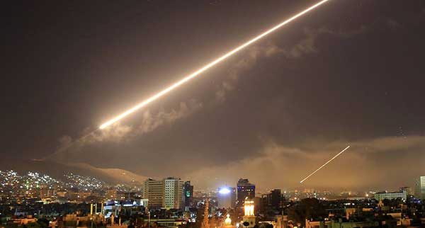 fotos del bombardeo a Siria por Estados Unidos fotos del bombardeo a Siria por Estados Unidos