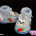 Baby shoes step by step