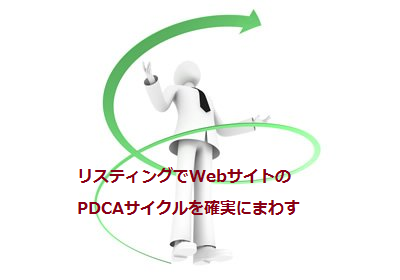リスティングでWebサイトのPDCAサイクルを確実にまわす