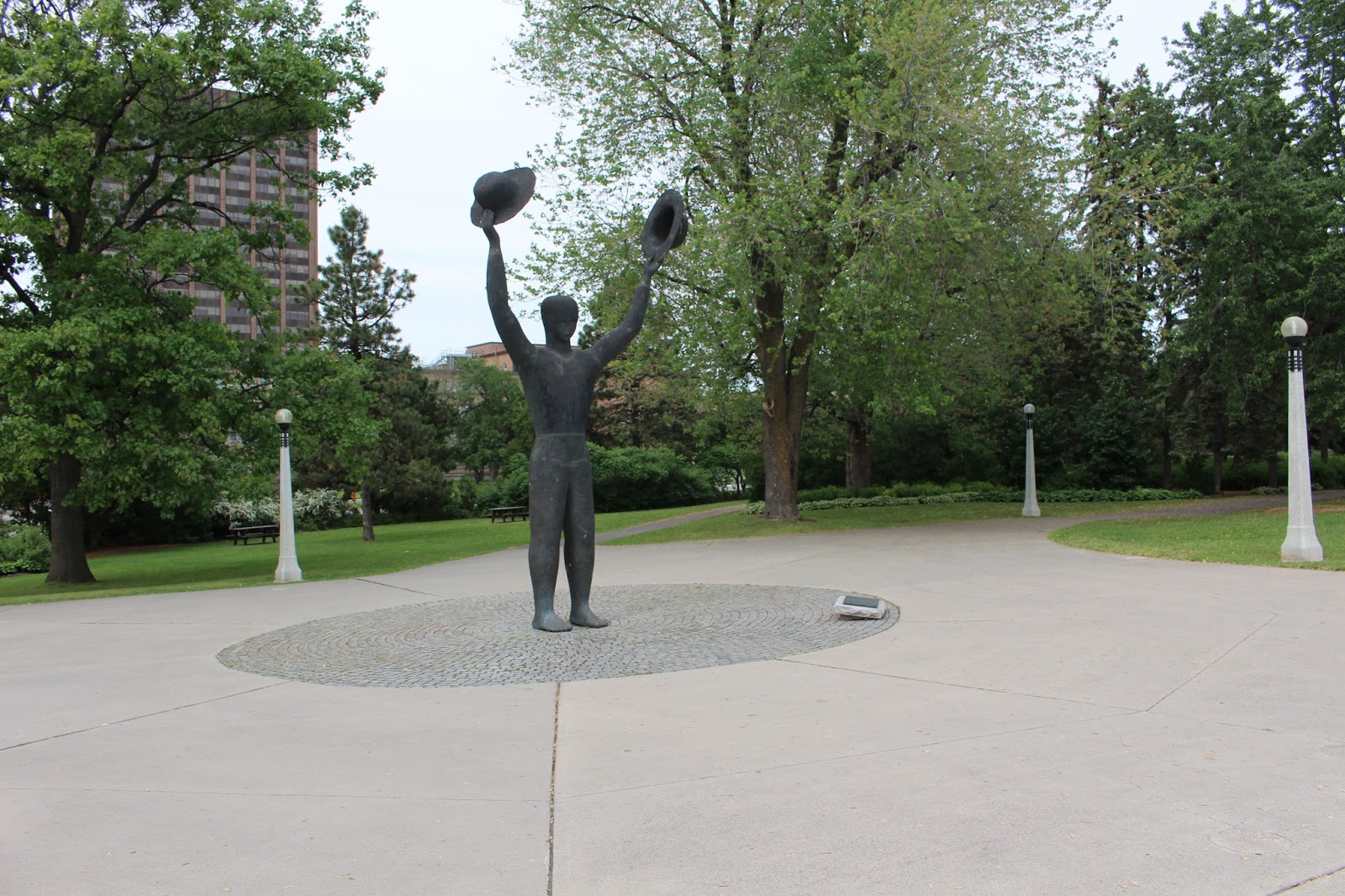 Memorials in Ottawa The Man With Two Hats