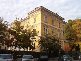 The house is typical of those in Crocetta, a prestigious residential district
