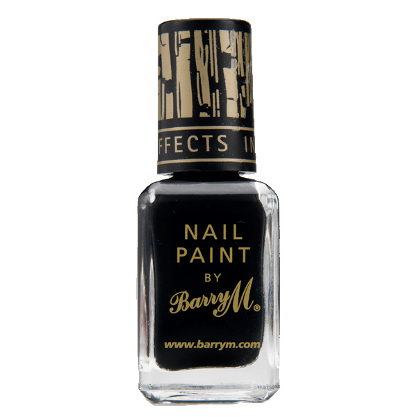 to Agnese Blog Review Barry M crackle nail polish in black