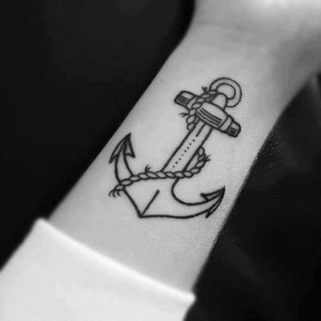 Tatuagens de âncoras para as mulheres Tatuagens de âncoras para as mulheres