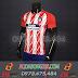 Áo Atletico đỏ trắng sân nhà 2018 2019