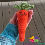 patron gratis zanahoria amigurumi | free amigurumi pattern carrot