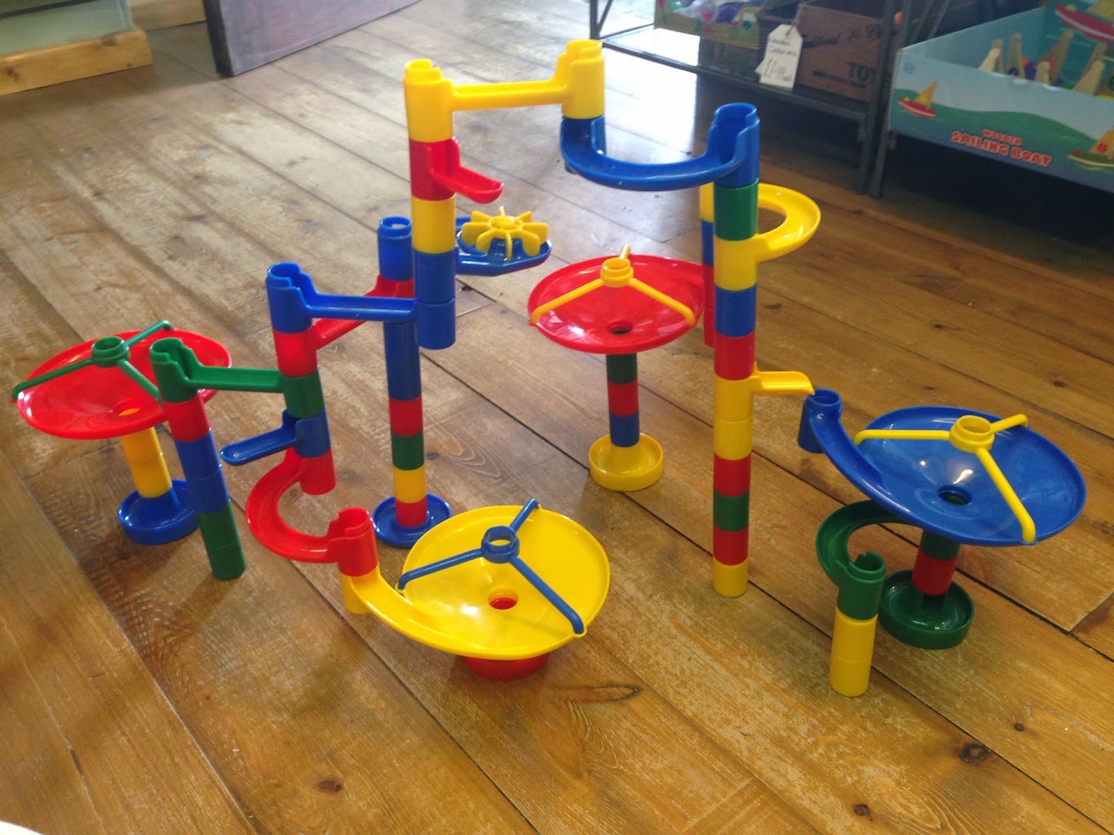 Fantastic fun with Marbles and Marble runs.