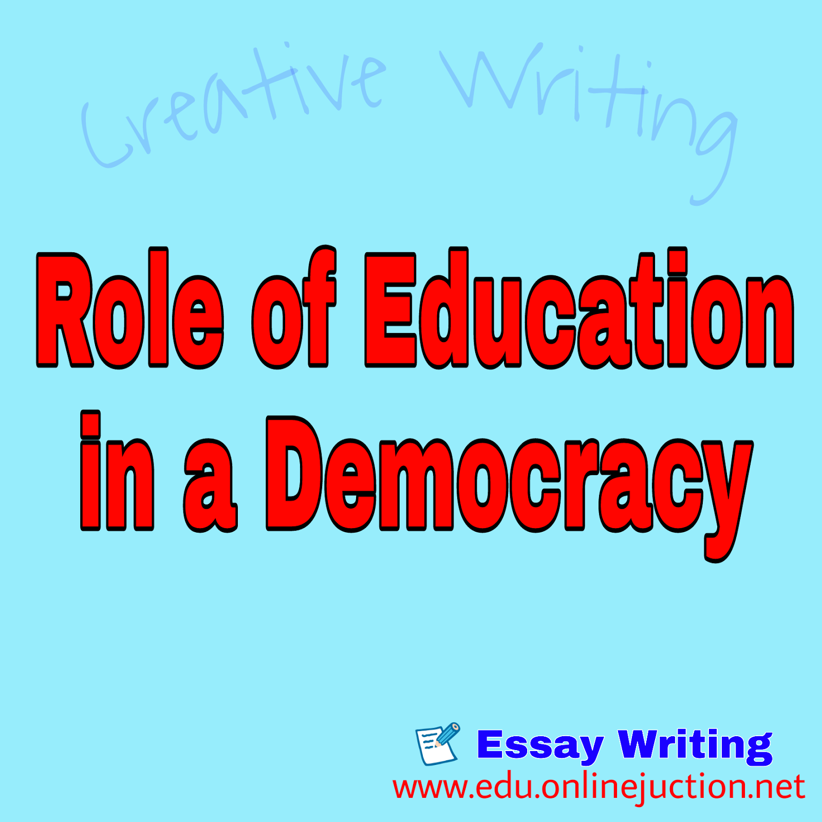 education is important for democracy essay