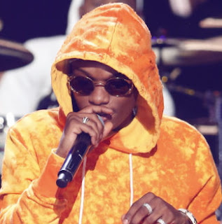 wizkid fire afrima stage