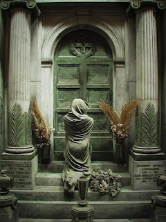 escultura de cementerio