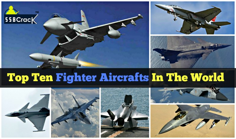 Top Ten Fighter Aircrafts In The World