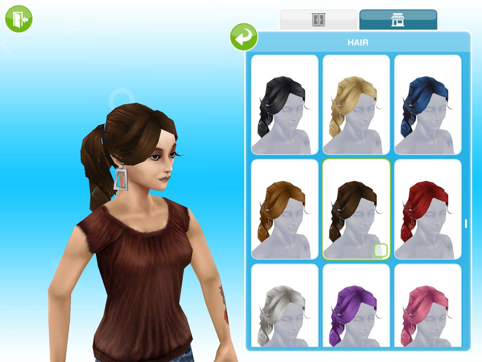Missy39s Sims And Stuff The Sims Freeplay Boutique Hair Event
