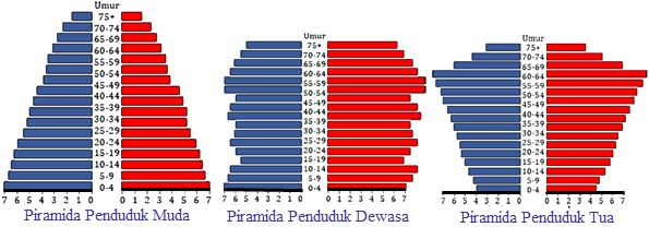  Komposisi penduduk adalah pengelompokan penduduk berdasarkan usia Komposisi Penduduk Indonesia