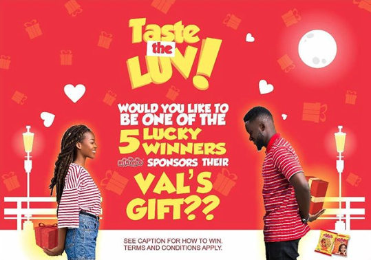 MINIMIE NIGERIA #TasteTheLuv Valentine Contest