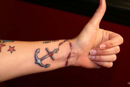 Tatuagens de âncoras para as mulheres Tatuagens de âncoras para as mulheres