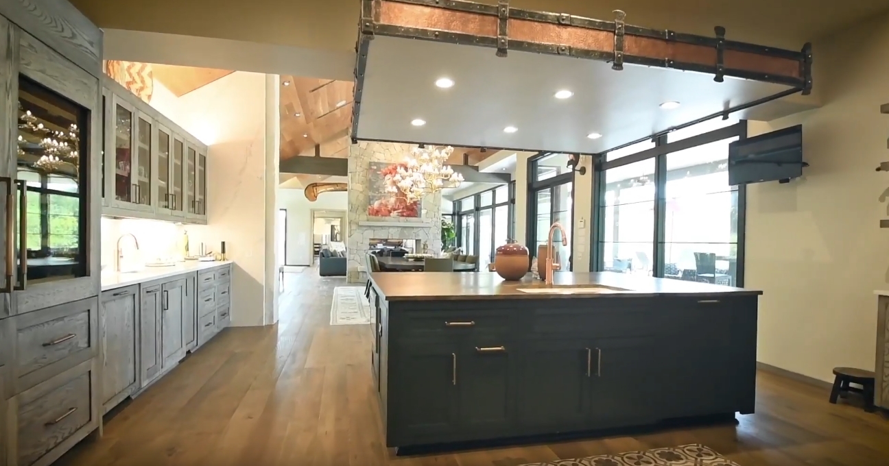12 Photos vs. Contemporary River Camp Compound - High End Home & Interior Design Video Tour