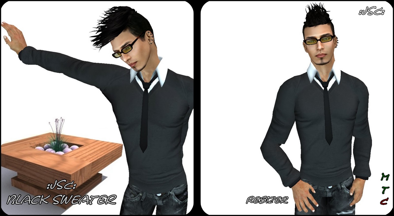 :JSC: Fashion: Formal Sweater from :JSC: fashion