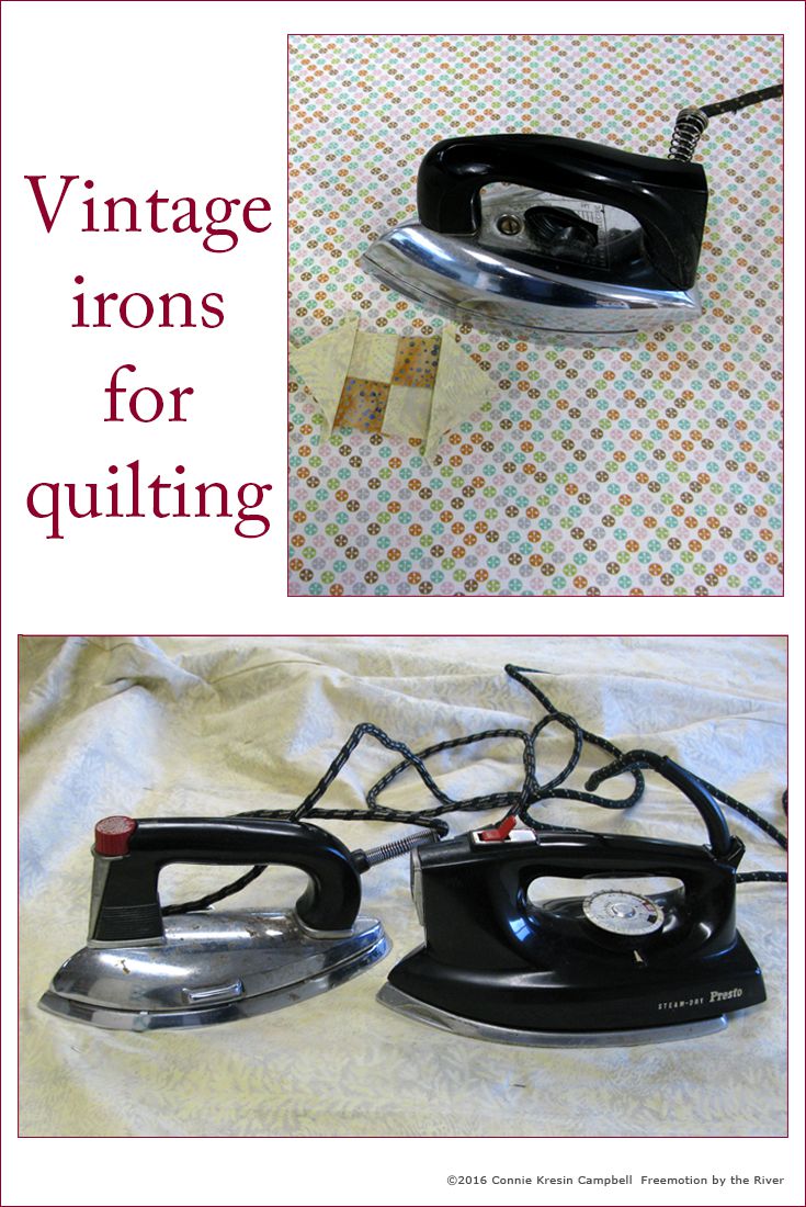 Vintage Irons from Goodwill