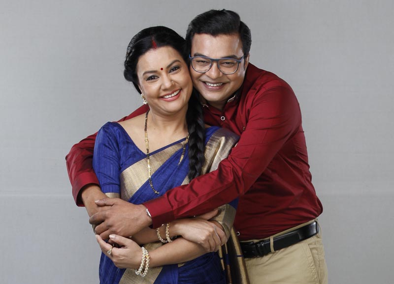 Sucheta Khanna as Koki and Samir Shah as Keku in show Shrimaan Shrimati Phir Se Sucheta Khanna as Koki and Samir Shah as Keku in show Shrimaan Shrimati Phir Se