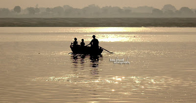 Peace and Sunset clicked by Isha Trivedi in Varanasi "Isha Trivedi" "Varanasi"