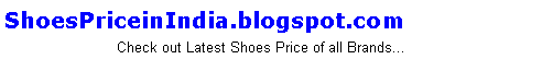 Shoes Price in India