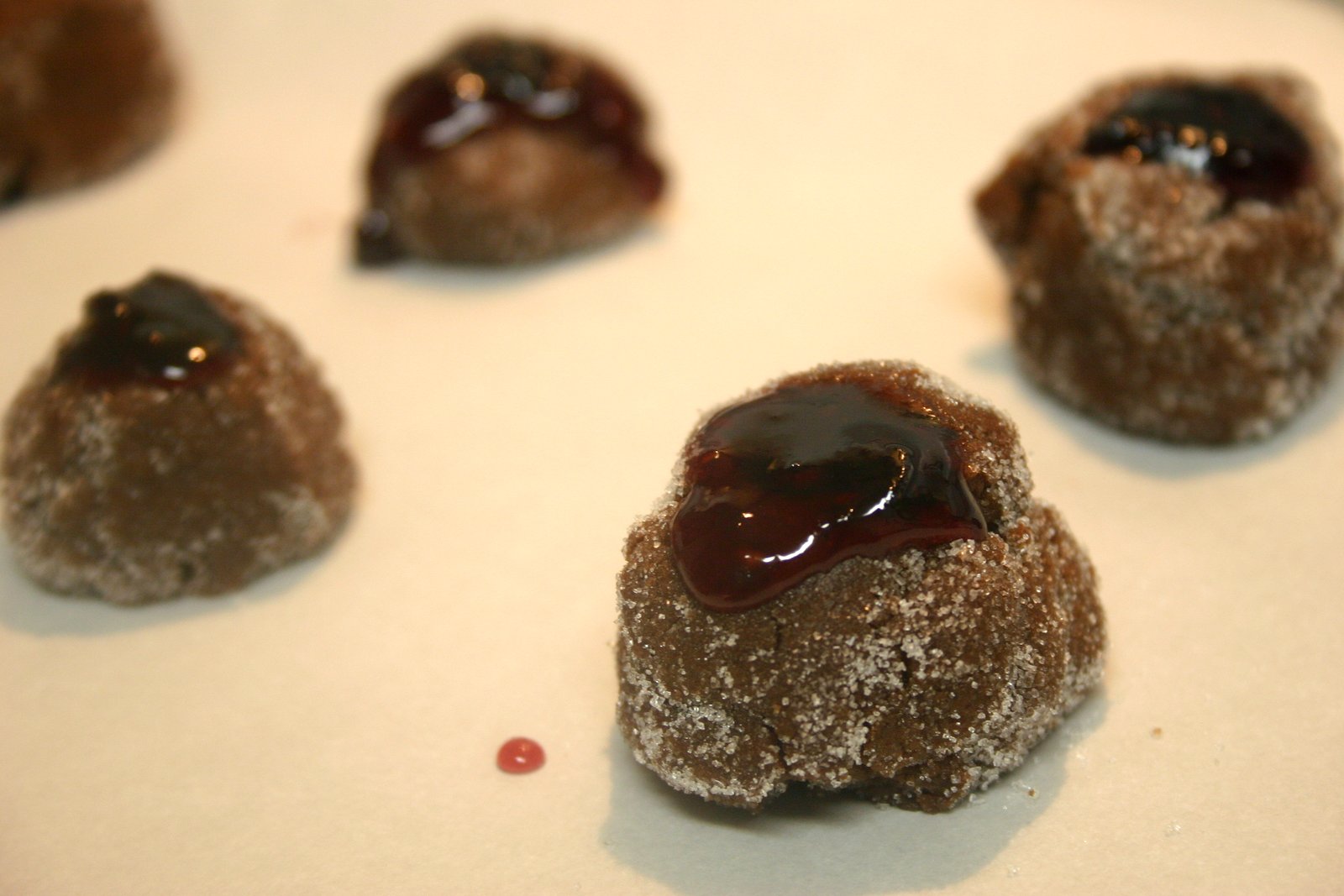 "Put a Lyd on it!" Peanut Butter Cookies with Blackberry Jam