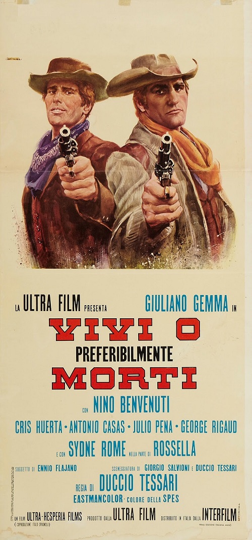POR UM PUNHADO DE EUROS Posters Vivi o, preferibilmente, morti (1969)